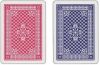 Copag Pinochle 100% Plastic Playing Cards -  Pinochle, Regular Index, Red/Blue 2 Deck Set